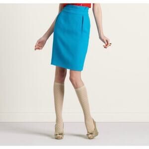 Kate Spade Aqua Janelle Pencil Skirt sz 4